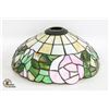 Image 1 : PLASTIC TIFFANY STYLE LAMP SHADE