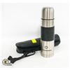 Image 1 : NEW SHELL CHEMICALS STAINLESS STEEL THERMOS