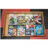 Image 1 : MIXED LOT OF VIDEO GAMES AND CARD GAME