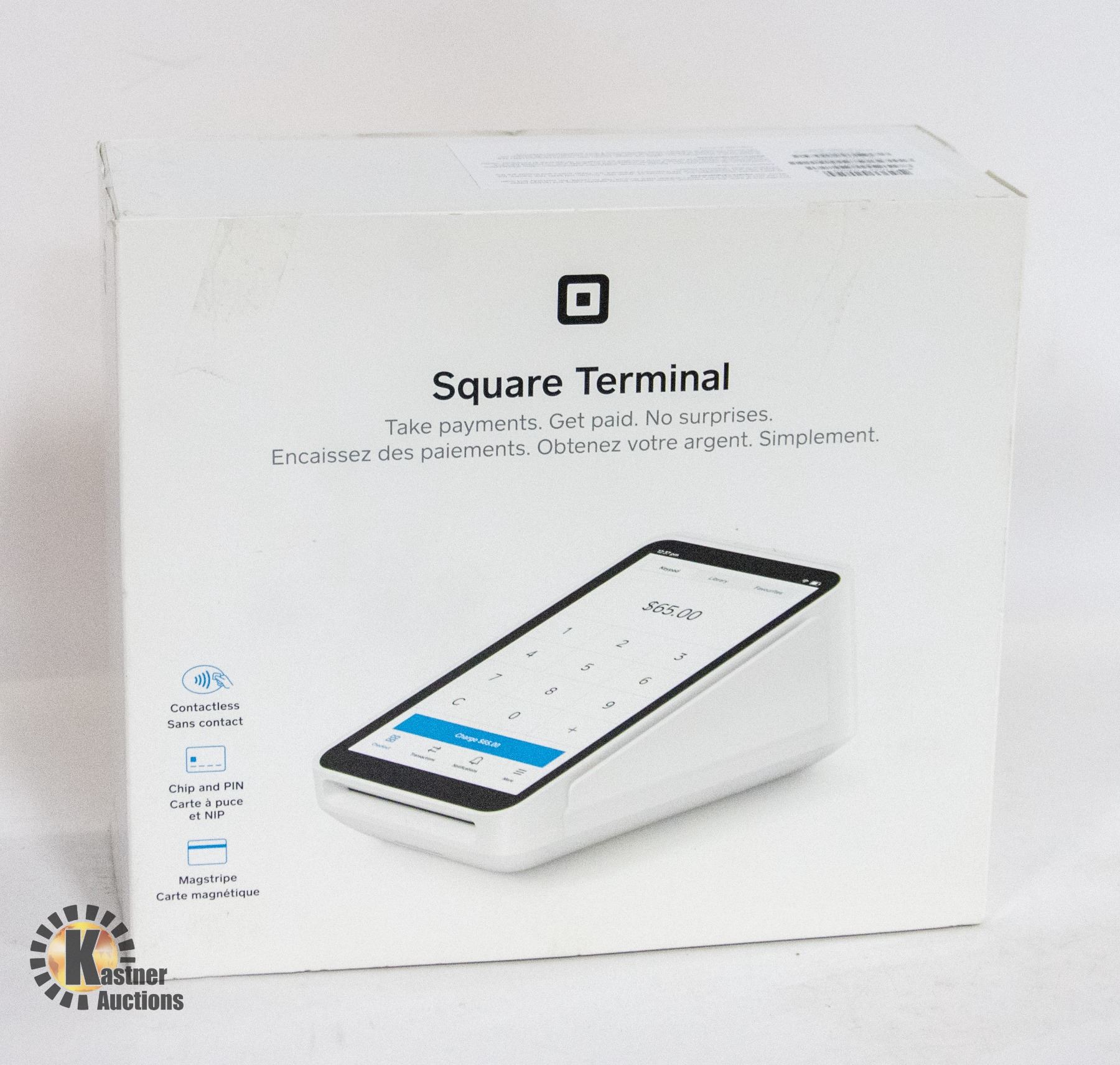 SQUARE TERMINAL FOR TAKING PAYMENTS