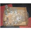 Image 1 : LOT OF ESTATE GLASSWARE AND SERVICE ITEMS