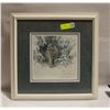Image 1 : ROBERT BATEMAN "LYNX IN SNOW" SIGNED AND