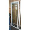 DOOR WINDOW INSERT NEW WITH BLIND H-66" W-2.25"