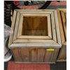 Image 1 : 3 CEDER BOX PLANTERS