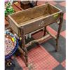 Image 1 : BIRCH PLANTER BOX 28" X 24" X 12" NEEDS TIGHTENING
