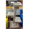 Image 1 : HANDMADE CARPETED CAT TREE SCRATCHER  *LEANS*