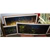 3 VARIOUS CANVAS PRINTS