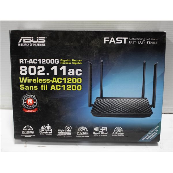 ASUS FAST GIGABIT ROUTER WIRELESS