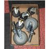 Image 1 : CASTERS HEAVY DUTY & LOCKING SET OF 6