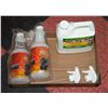Image 1 : JUG OF SPRAY 9 AND 2 BOTTLES OF AUTO