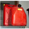 Image 1 : LOT OF 2 FUEL CANS