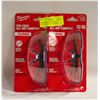 Image 1 : NEW 2 PACKS OF MILWAUKEE FOG-FREE ALL DAY COMFORT