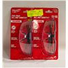 Image 1 : NEW 2 PACKS OF MILWAUKEE FOG-FREE ALL DAY COMFORT