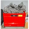 Image 1 : PLASTIC CRATE OF SOLAR POWERED WALK WAY LIGHTS