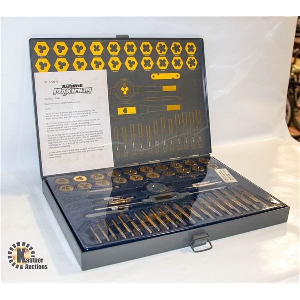 NEW MAXIMUM 46 PIECE TAP & DIE SET