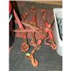 Image 1 : 4 ADJUSTABLE CHAIN TIE DOWN BOOMERS