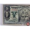 Image 2 : Banque Canadienne Nationale $5 Bill 1929 (See Pics for Varieties, Conditions, Serial Numbers, Printi