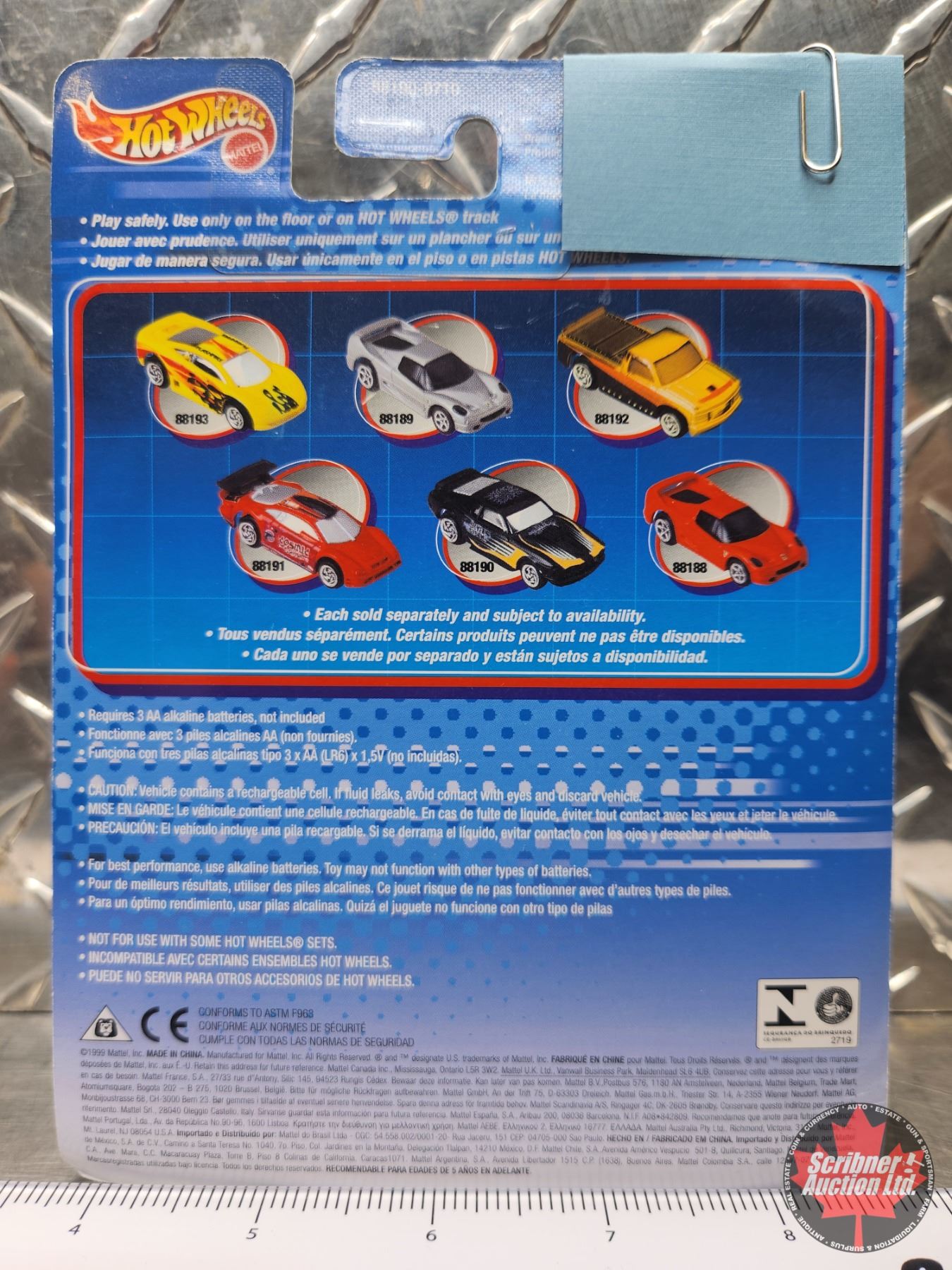 X V Racers Hot Wheels : X-V Racers - Motorized (Requires 3 AAA Batteries) (c. 1999 ...