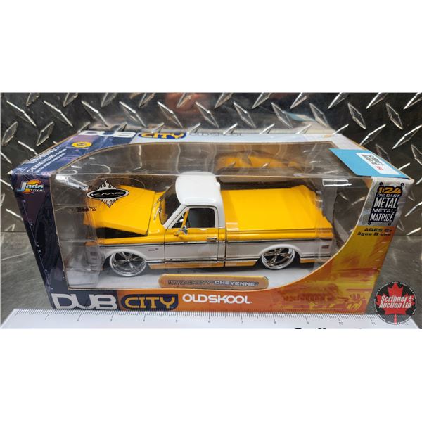Jada Toys : 1972 Chevy Cheyenne - Dub City - OLDSKOOL (Fred Durst
