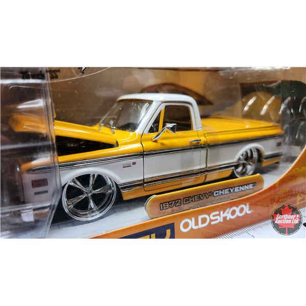 Jada Toys : 1972 Chevy Cheyenne - Dub City - OLDSKOOL (Fred Durst