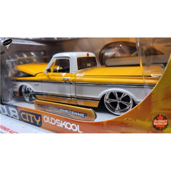 Jada Toys : 1972 Chevy Cheyenne - Dub City - OLDSKOOL (Fred Durst