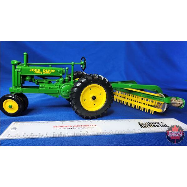 ERTL JOHN DEERE General Purpose Tractor with Hay Rake (Scale 1:16) (SEE ...