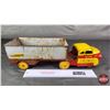 Image 4 : Wyandotte Truck & Side Dump Trailer (5"H x 5"W x 17"D) (SEE PICS!)