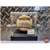 Image 1 : AUTOGRAPHED BASEBALL : Reggie Jackson (In Display Case) (No Certification) (Display Case Measures: 4