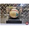 Image 2 : AUTOGRAPHED BASEBALL : Reggie Jackson (In Display Case) (No Certification) (Display Case Measures: 4