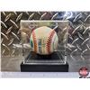 Image 3 : AUTOGRAPHED BASEBALL : Reggie Jackson (In Display Case) (No Certification) (Display Case Measures: 4