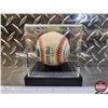 Image 3 : AUTOGRAPHED BASEBALL : Reggie Jackson (In Display Case) (No Certification) (Display Case Measures: 4