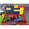 Image 2 : Variety of Vintage MECCANO Parts & Pieces with Books & Metal Case (Note: Meccano #5 Box is Empty) (S