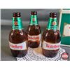 Image 2 : Heidelberg 6 Pack Case & Bottles (7"H x 8-3/4"W x 6"D) (SEE PICS!)