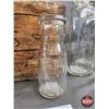 Image 2 : Diary Collector Combo : 10 Bottles (Variety Types/Sizes) ; Wood Crate & Banner Text (8-1/2"H x 15"W 