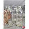 Image 3 : Diary Collector Combo : 10 Bottles (Variety Types/Sizes) ; Wood Crate & Banner Text (8-1/2"H x 15"W 