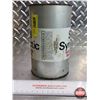 Image 3 : OIL TIN : SHELL SYNARCTIC Multigrade Motor Oil (FULL!) (6-1/2"H x 4"Dia) (SEE PICS!)