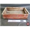 Image 4 : Coca-Cola Wood Bottle Crate Tray (4-3/4"H x 18"W x 12"D) (SEE PICS!)
