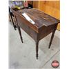 Image 5 : Antique Wooden School Desk w/Flip Top (32"H x 24"W x 18-12"D) (SEE PICS!)