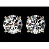 Image 1 : 3.00 ct. Natural Round Diamond Stud Earrings in 14K Yellow Gold