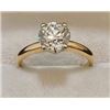 Image 1 : 2.58 ct. Natural Round Diamond Solitaire Ring in 14k Yellow Gold