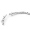Image 2 : 10.00 ct Natural Round Diamond Tennis Bracelet 14k White Gold 7" Double Lock Clasp (G-H, I1)