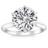 Image 1 : 5.00 ct. Certified Lab Grown Solitaire Diamond Engagement Ring in 14k White Gold
