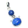 Image 2 : SILVER LAPIS LAZULI(7.2CT) HAND MADE PENDANT
