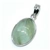 Image 3 : SILVER AQUAMARINE(8.1CT) HAND MADE PENDANT