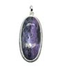 Image 1 : SILVER CHAROLITE(27.45CT) HAND MADE PENDANT
