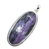 Image 3 : SILVER CHAROLITE(27.45CT) HAND MADE PENDANT