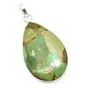 Image 2 : SILVER GREEN MUHAVE TURQUOISE(11.3CT) HAND