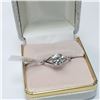 Image 6 : 14K WHITE GOLD LAB DIAMOND (1.9CT VS1) 4G RING