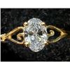 Image 3 : 10K YELLOW GOLD LAB DIAMOND (1CT VS) 0.9G RING
