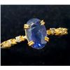 Image 1 : 10K YELLOW GOLD CEYLON SAPPHIRE(1.2CT) 1.36G